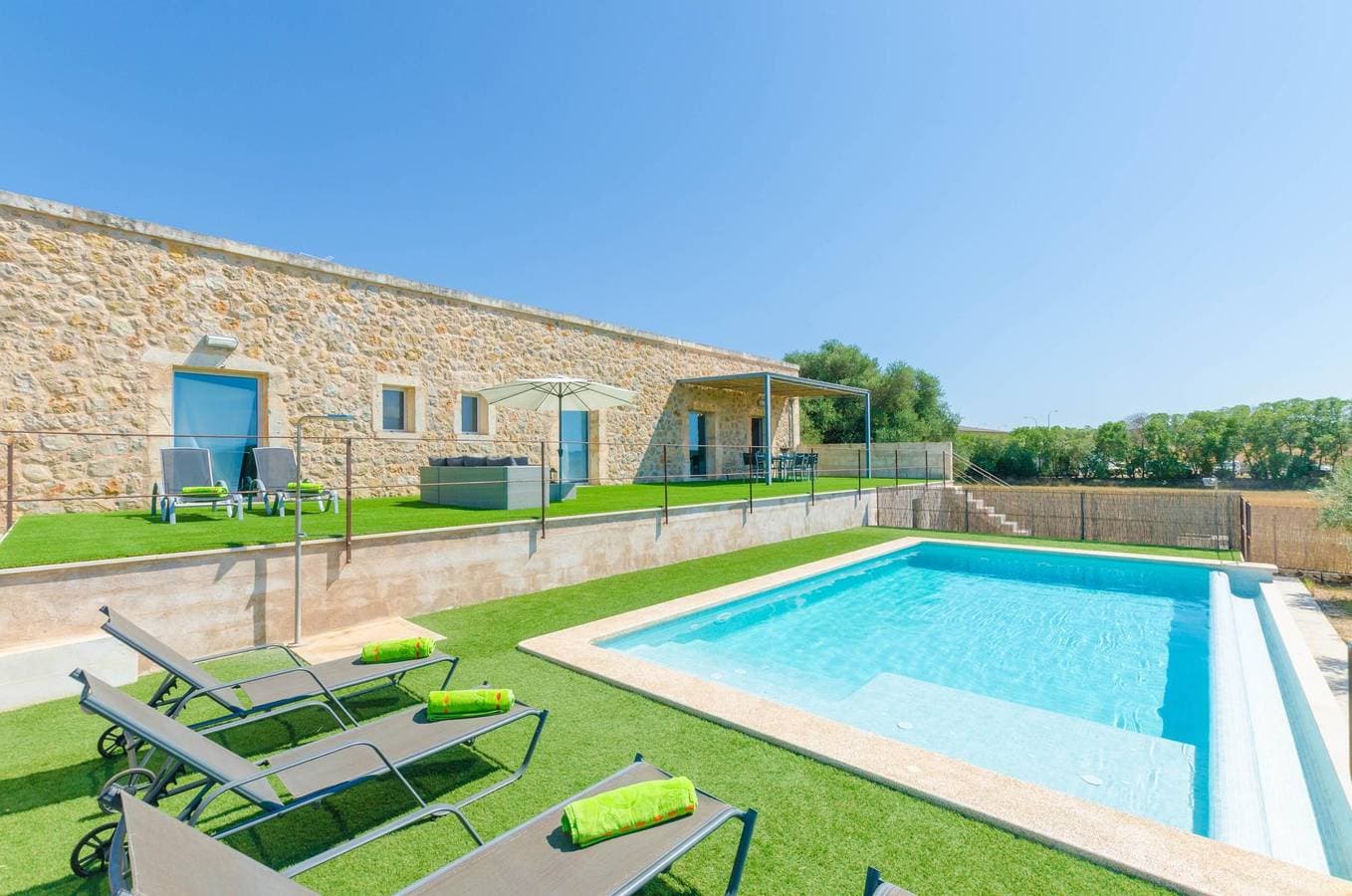 Es Gassons - Ferienhaus mit privaten Pool in Maria De La Salut. WiFi gratis 1