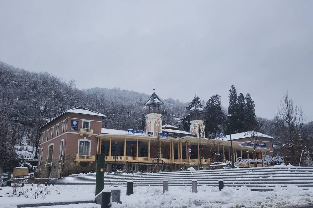 Foto 11 von 30: Ax-les-Thermes, cosy studio 4 pers and balcony : ski, hiking, thermal baths | All on foot