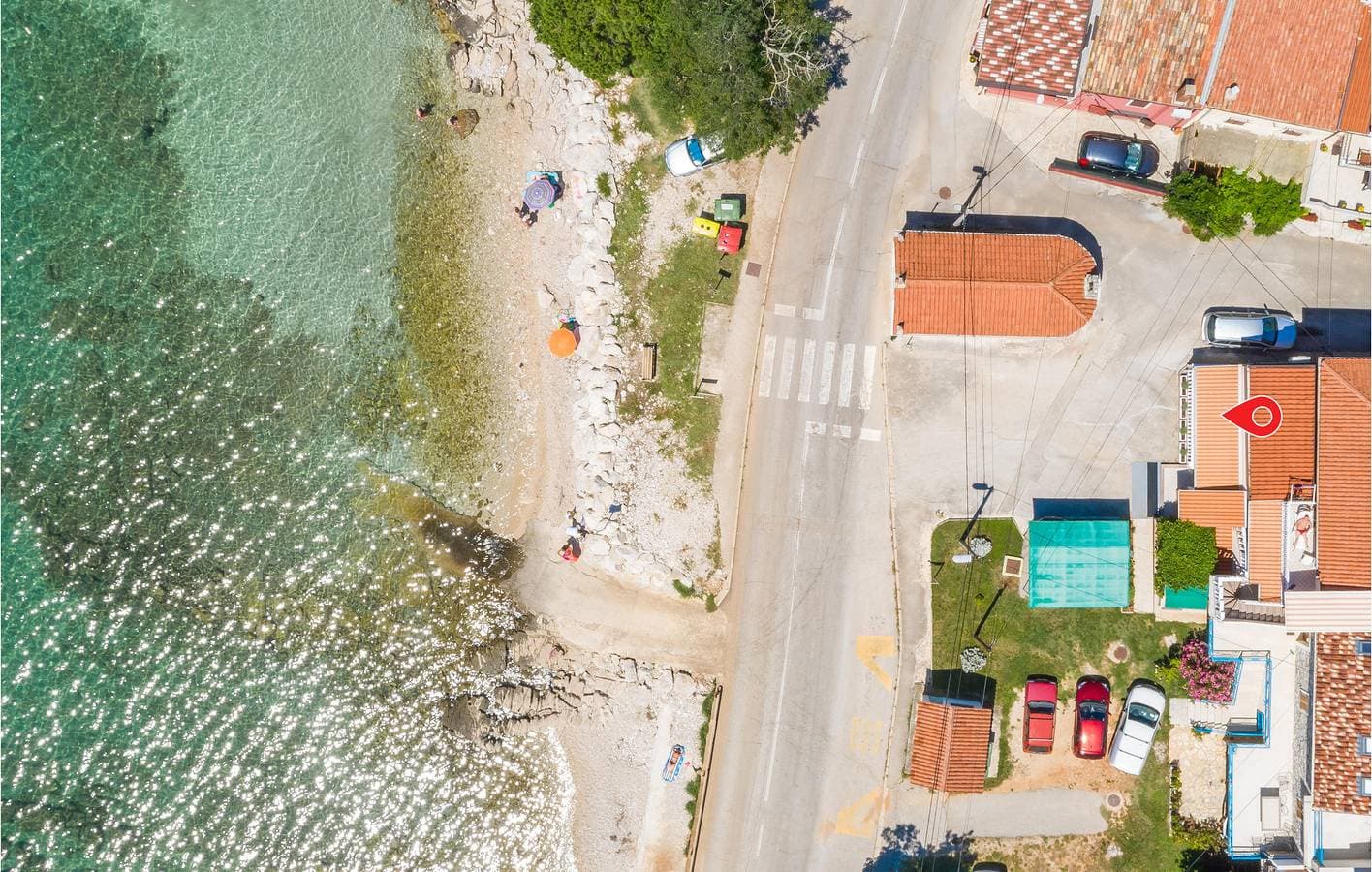 Foto 3 von 22: Apartment am Meer mit Terrasse, Parkplatz und WLAN – 300 m vom Strand entfernt
