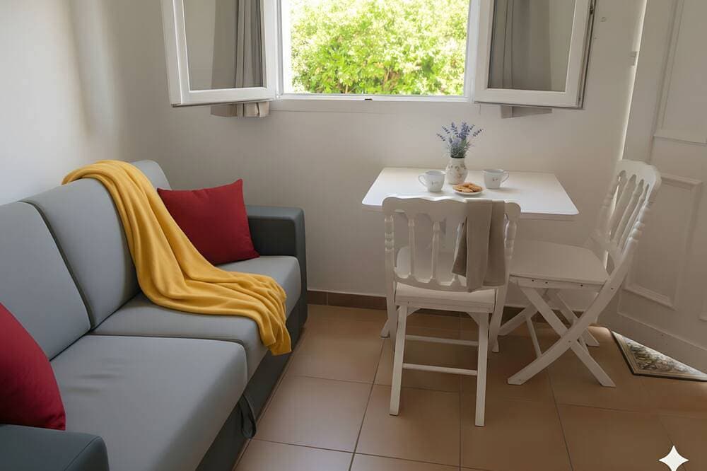 Foto 4 von 23: Klimatisiertes Studio 16 m2 für 2 Personen in voller Maquis + Swimmingpool