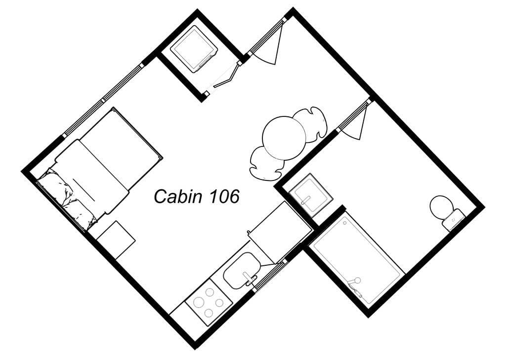 Foto 3 von 11: Cabin 106 by 747 Lofts
