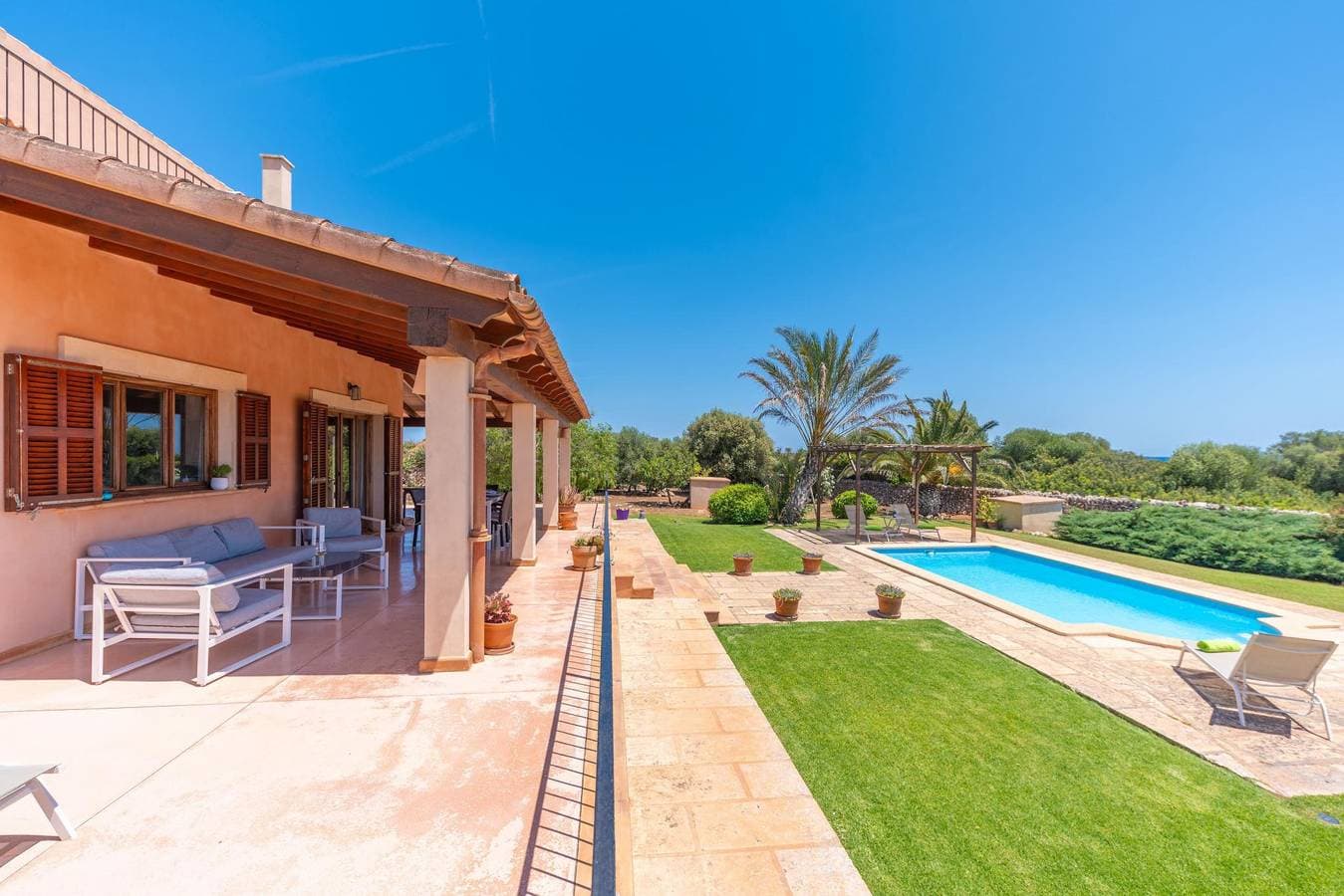 Foto 6 von 54: Finca Can Guillem Boquet - Villa mit privatem Pool und kostenlosem Wifi in Porto Cristo