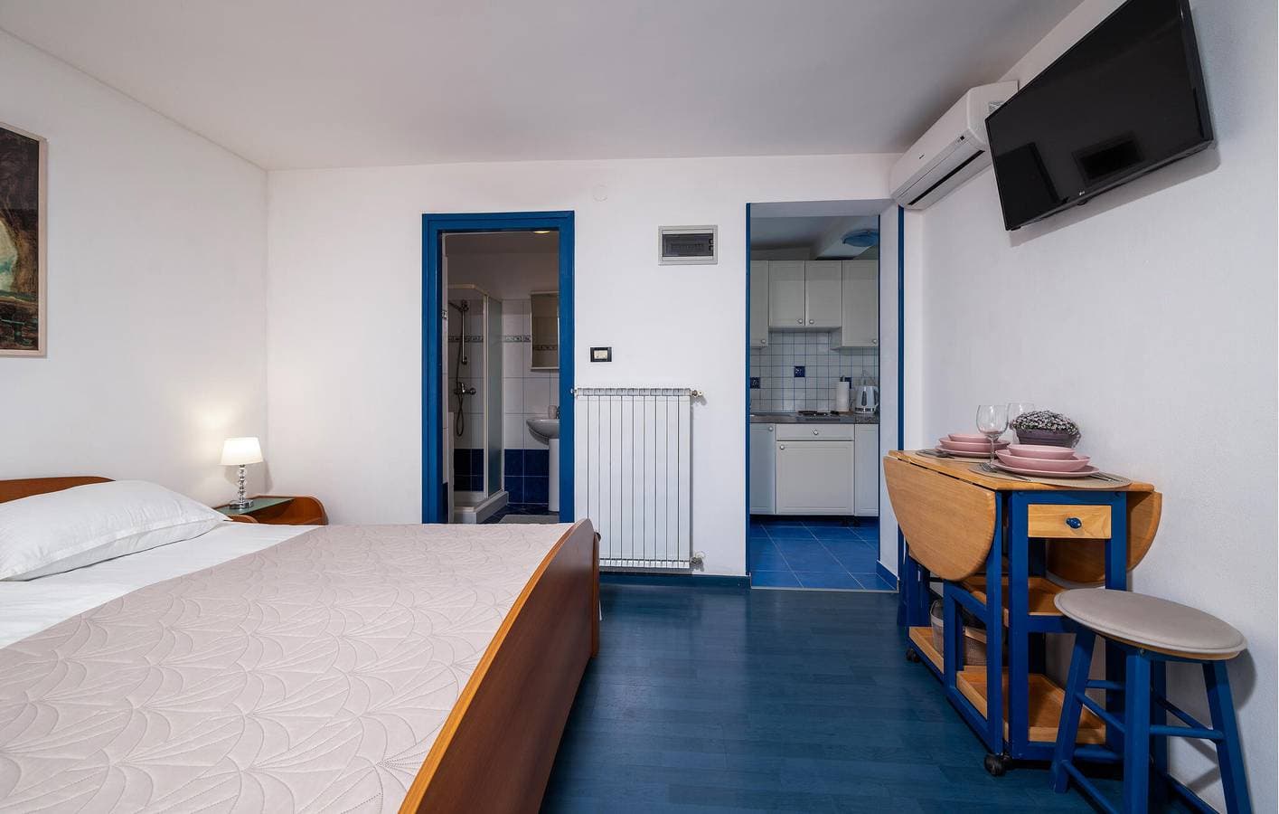 Foto 12 von 21: Apartment am Strand mit Meerblick, WLAN und Terrasse – 200 m zum Strand