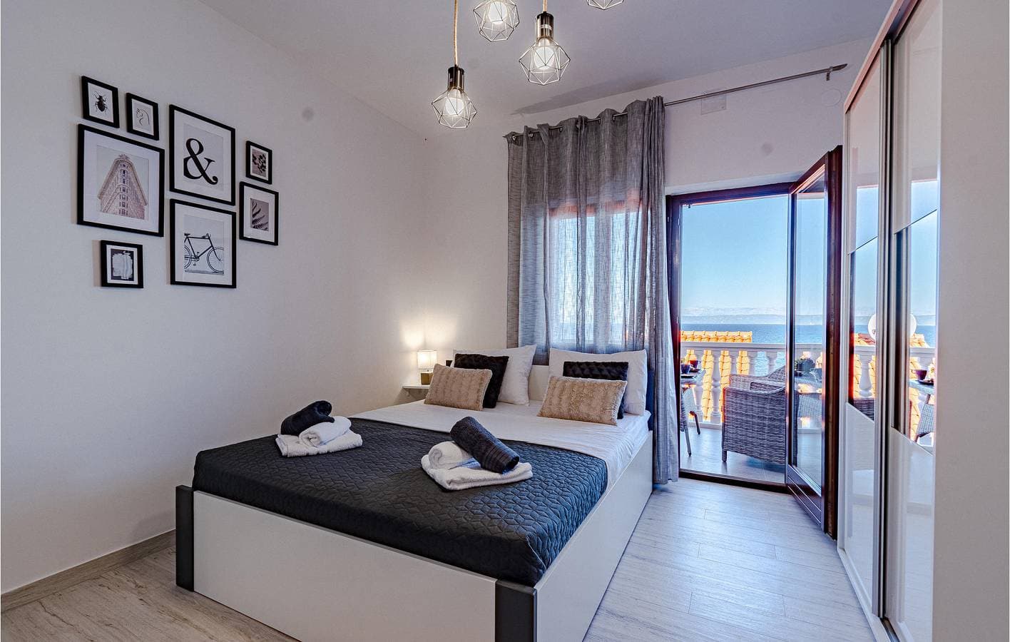 Foto 6 von 18: Wohnung am Meer mit Terrasse, Küche und WLAN – 1,5 km bis zur Küste