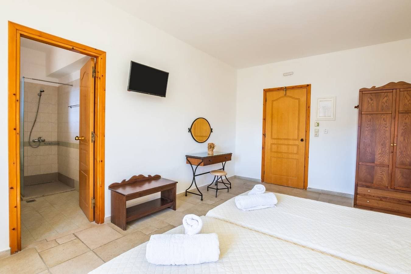 Foto 10 von 21: Einzimmerapartment 'No 1' mit Bergblick, Wi-Fi und Klimaanlage