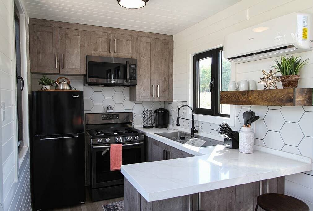 Foto 2 von 35: Gemütliches Container-Retreat in der Nähe von Zion mit Whirlpool & Sauna