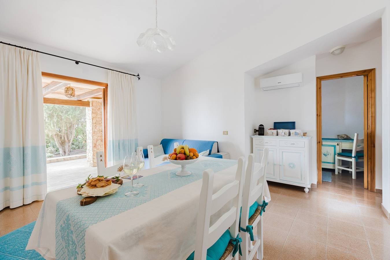 Foto 7 von 24: Ferienhaus 'Domu De Maria' mit Meerblick, privater Terrasse und Klimaanlage