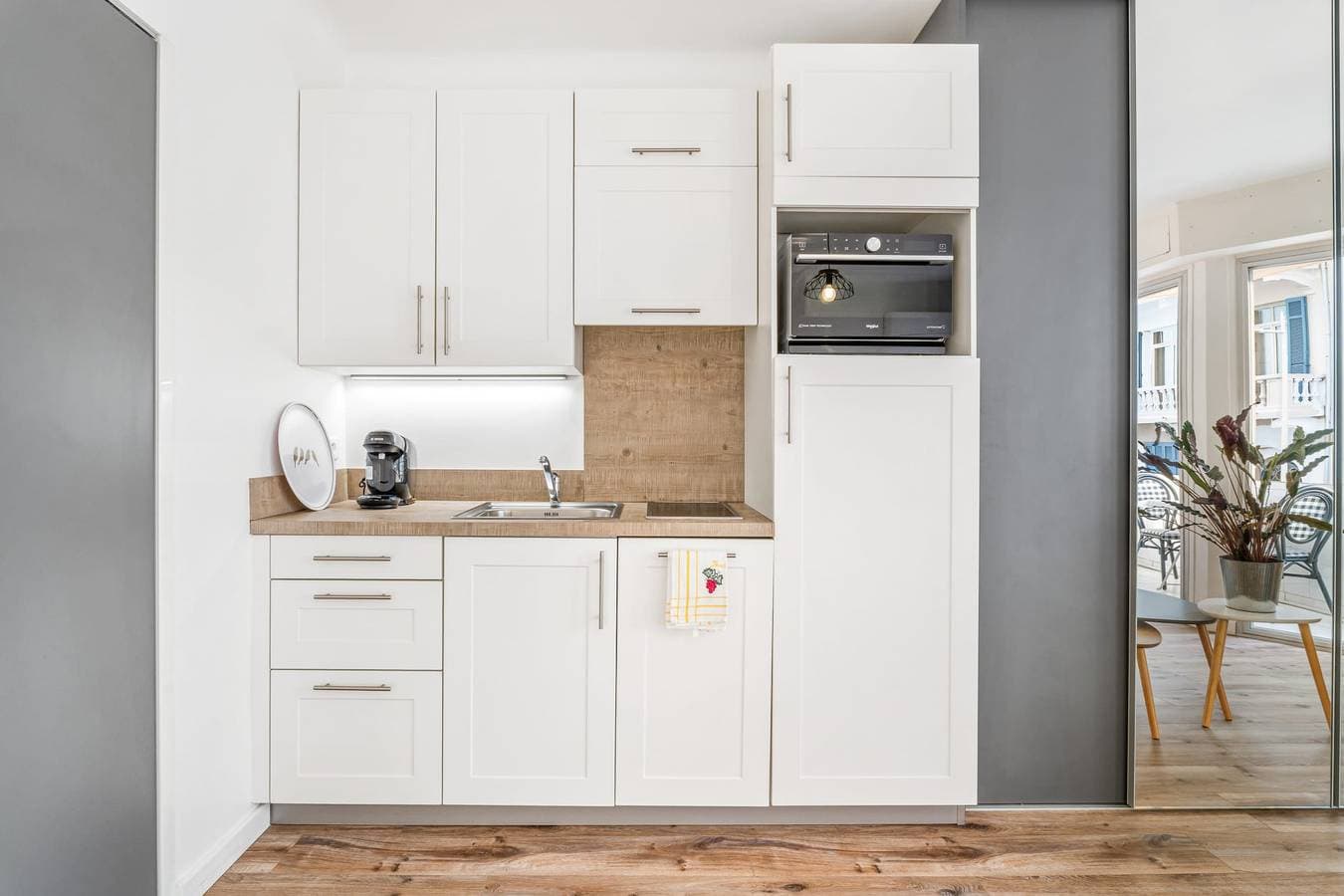 Foto 4 von 19: Ferienwohnung für 3 Personen mit Balkon