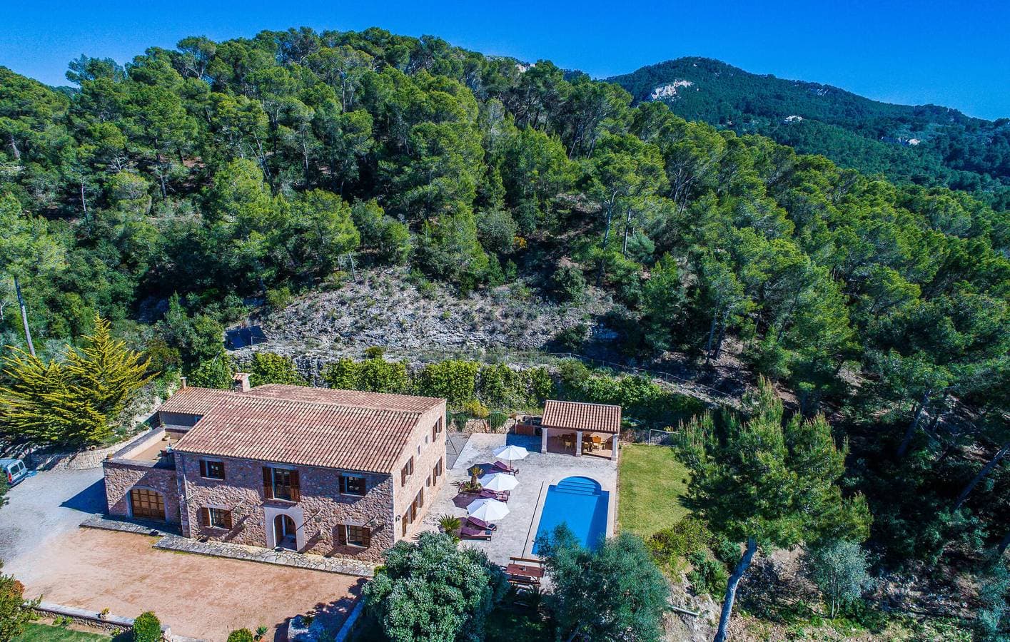Foto 4 von 46: Meerblick-Apartment mit Pool, Terrasse und Grill in der Nähe von Es Carritxó