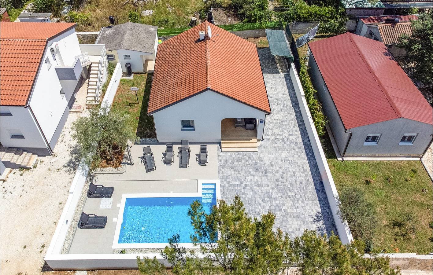Foto 2 von 31: Gemütliche 1-Zimmer-Wohnung mit Pool und Strandzugang in Fažana