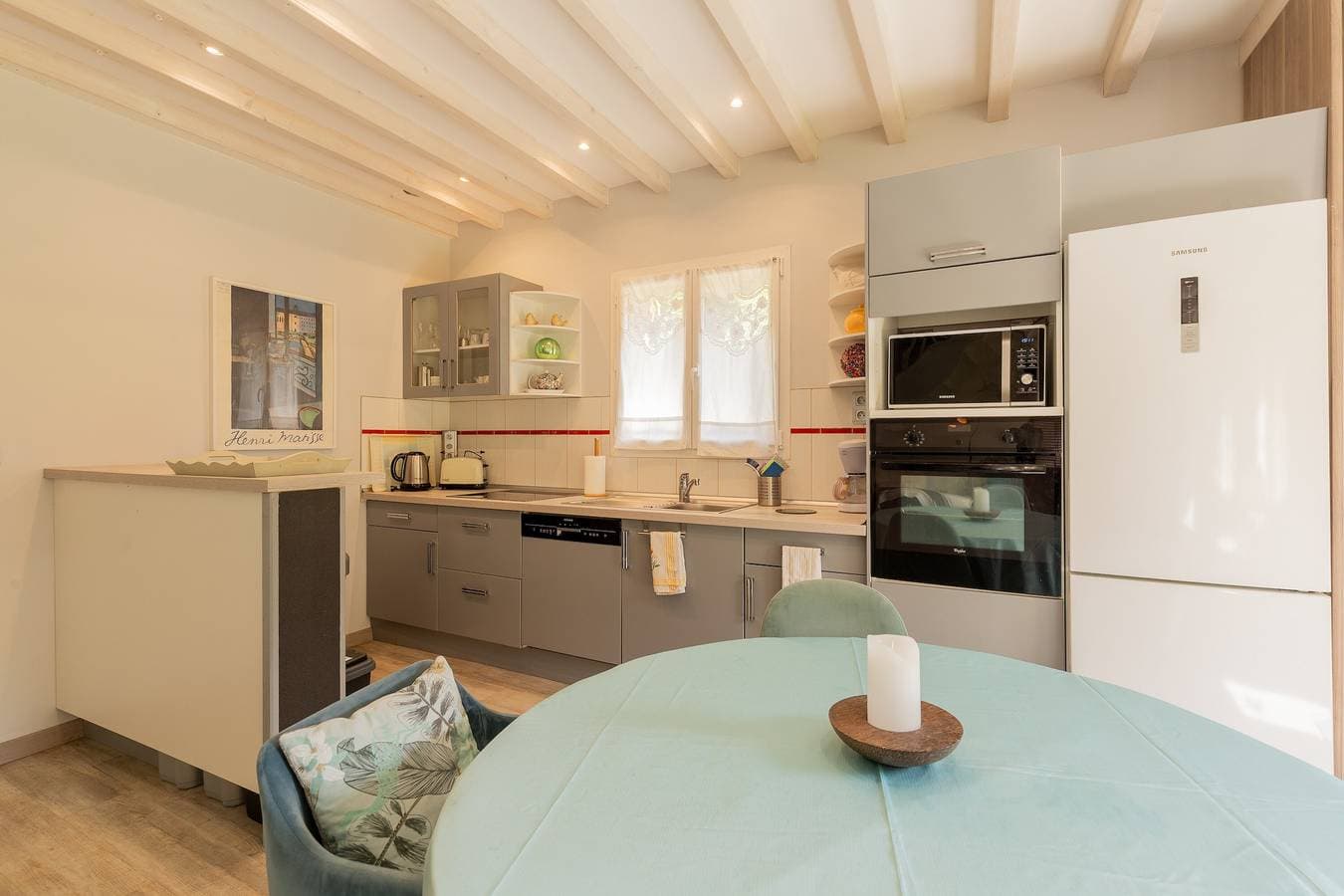 Foto 6 von 39: La Maison des Mésanges: Private Terrasse, WLAN, Wärmepumpe, Künstlergarten