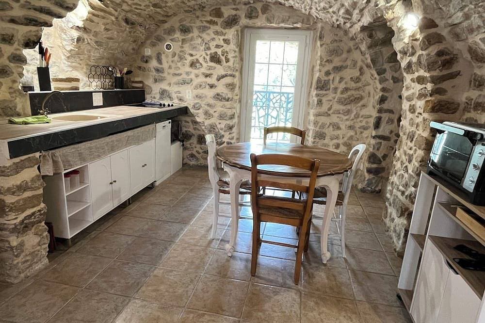 Foto 10 von 14: Gites du Bouscas La Murette 3 star rating Atypical stone arched studio apartment