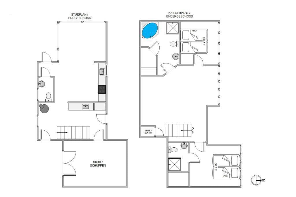 Foto 6 von 37: Helles Ferienhaus in bester Lage mit Sauna und Whirlpool