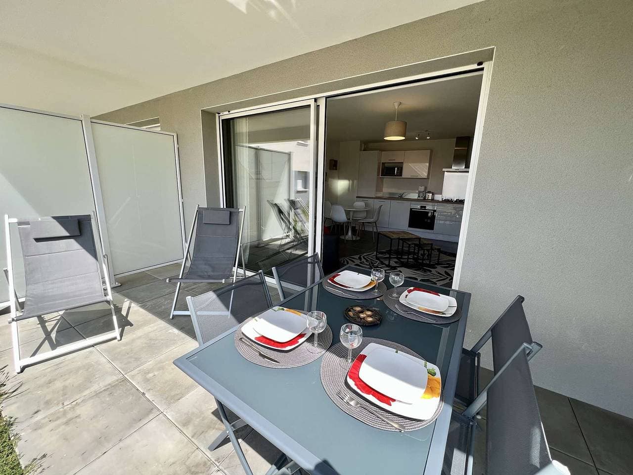 Foto 9 von 27: Étel - 2-Zimmer-Wohnung - 43 m² - Wifi - 3*