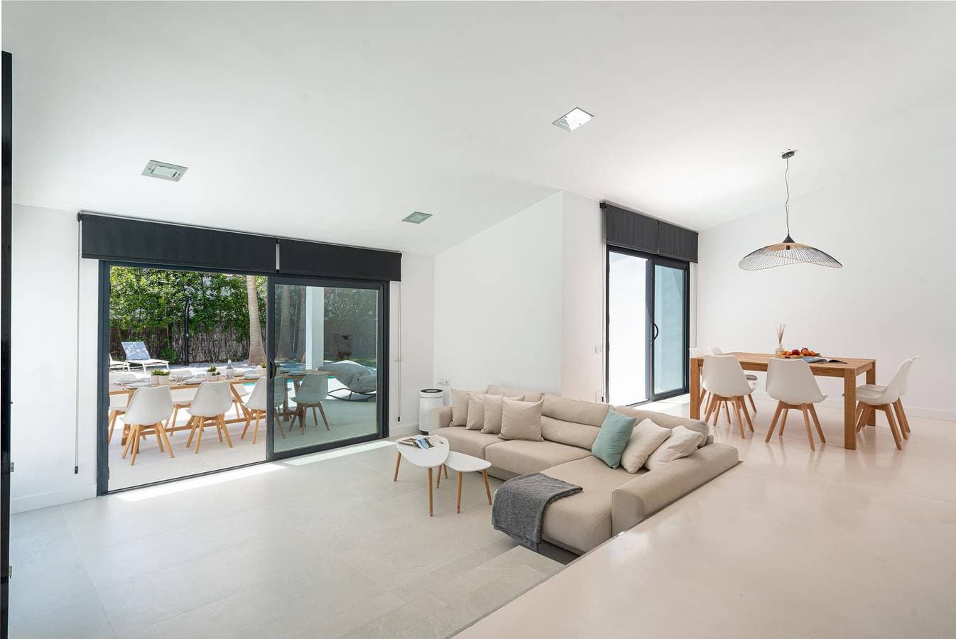 Foto 8 von 35: Casa Blanca Nº 1 - Luxuriöse Villa am Meer in einer privilegierten Gegend. Wifi wird gratis angeboten.