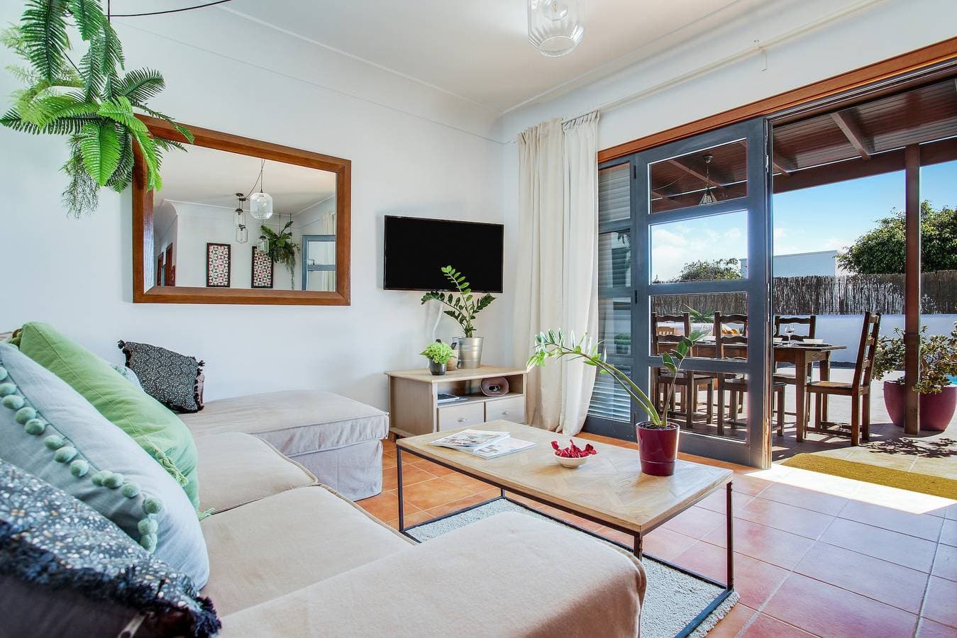Foto 6 von 28: Ferienvilla Casa Sultana nahe Strand mit Bergblick, WLAN, Terrasse und Pool