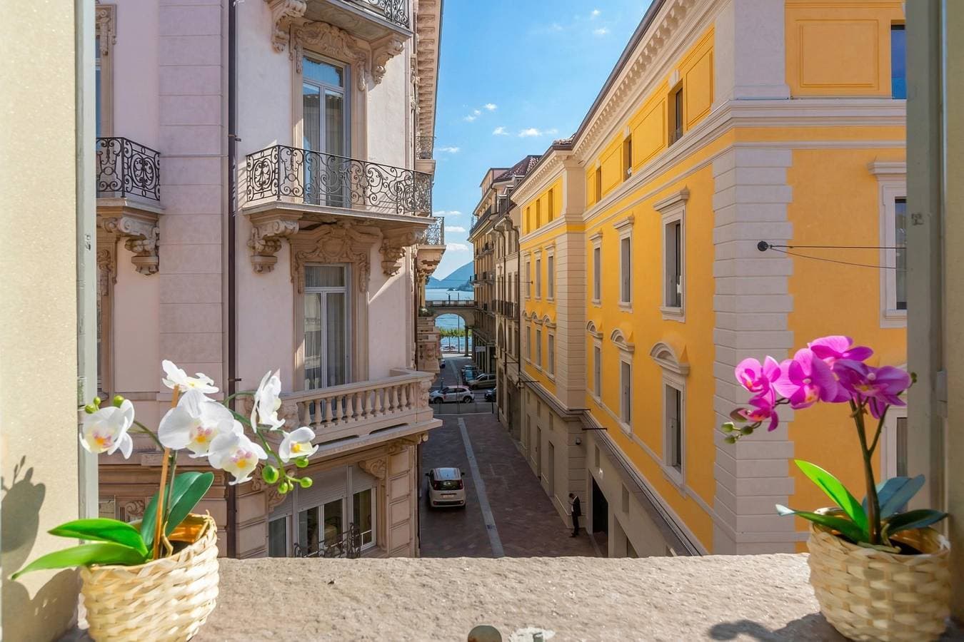 Heart of Lugano Apartment with Balcony 1