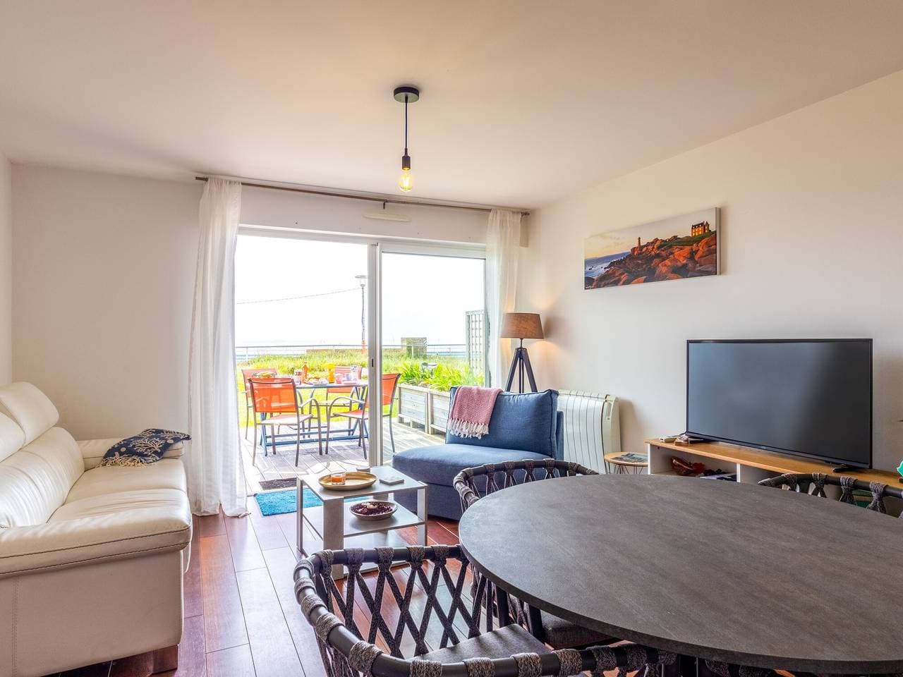 Foto 4 von 21: Apartment 'Les Pieds Dans L'eau' mit Meerblick, privater Terrasse und WLAN