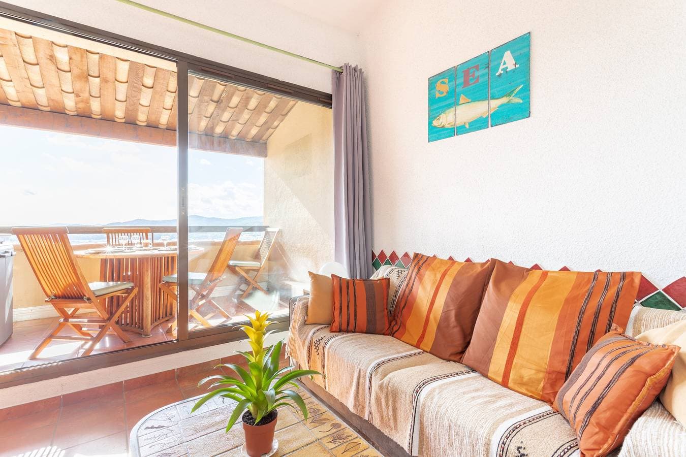 Foto 3 von 12: Ferienwohnung für 2 Personen mit Terrasse