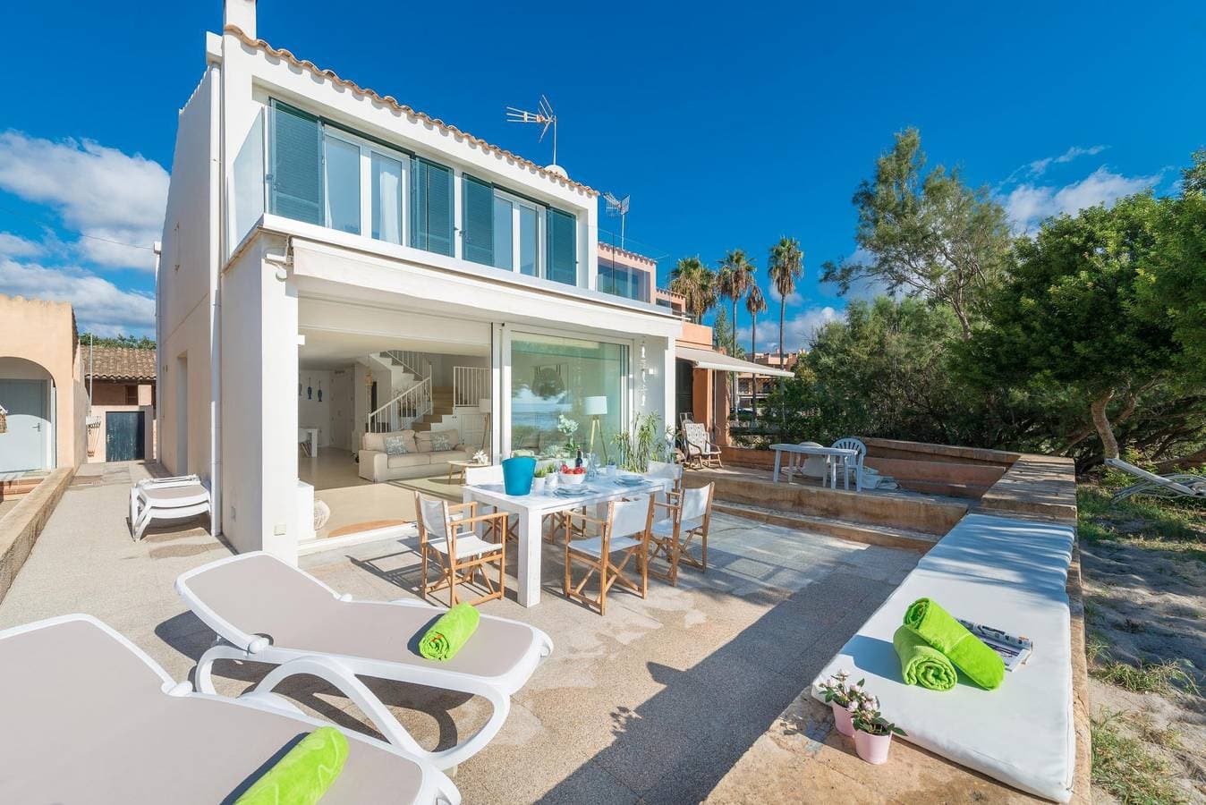 Foto 4 von 41: Port Nou Ca Na Cati - Ferienhaus mit Meerblick in Cala Bona. WiFi gratis
