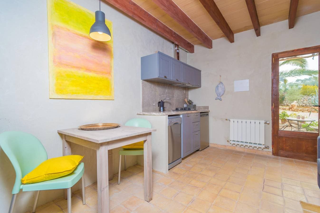 Foto 7 von 23: Can Pina -Eco Redonda 2 - Apartment mit Gemeinschaftspool in Costitx. WiFi gratis