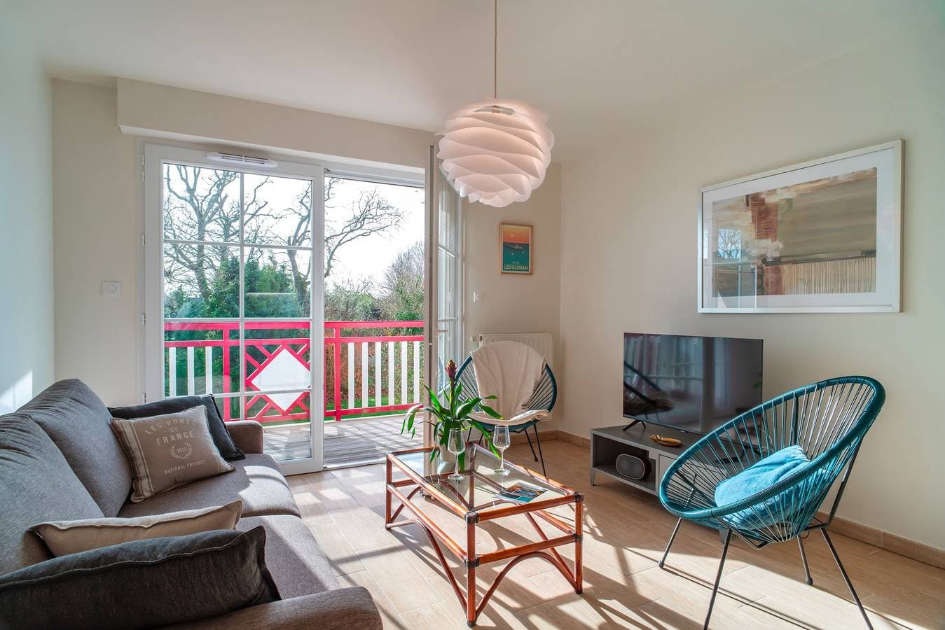 Foto 2 von 14: Ferienwohnung für 4 Personen mit Balkon
