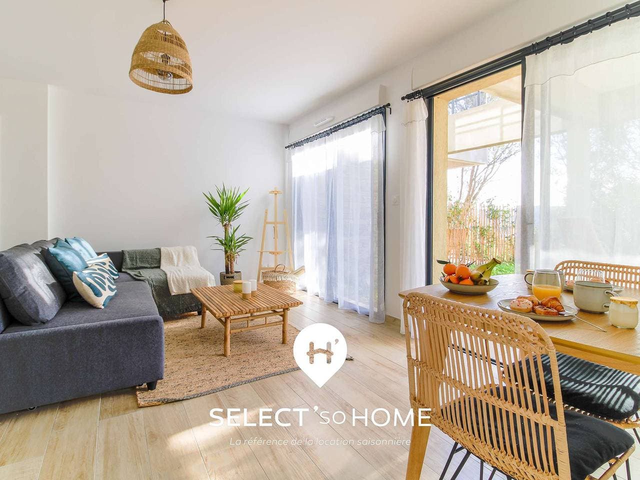 Foto 5 von 10: Ruhige Wohnung mit privatem Garten und Terrasse in Bormes-les-Mimosas