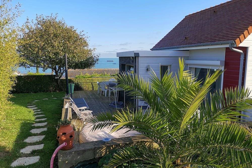 Hübsches kleines Chalet mit Blick auf das Meer Strand 250 m 1