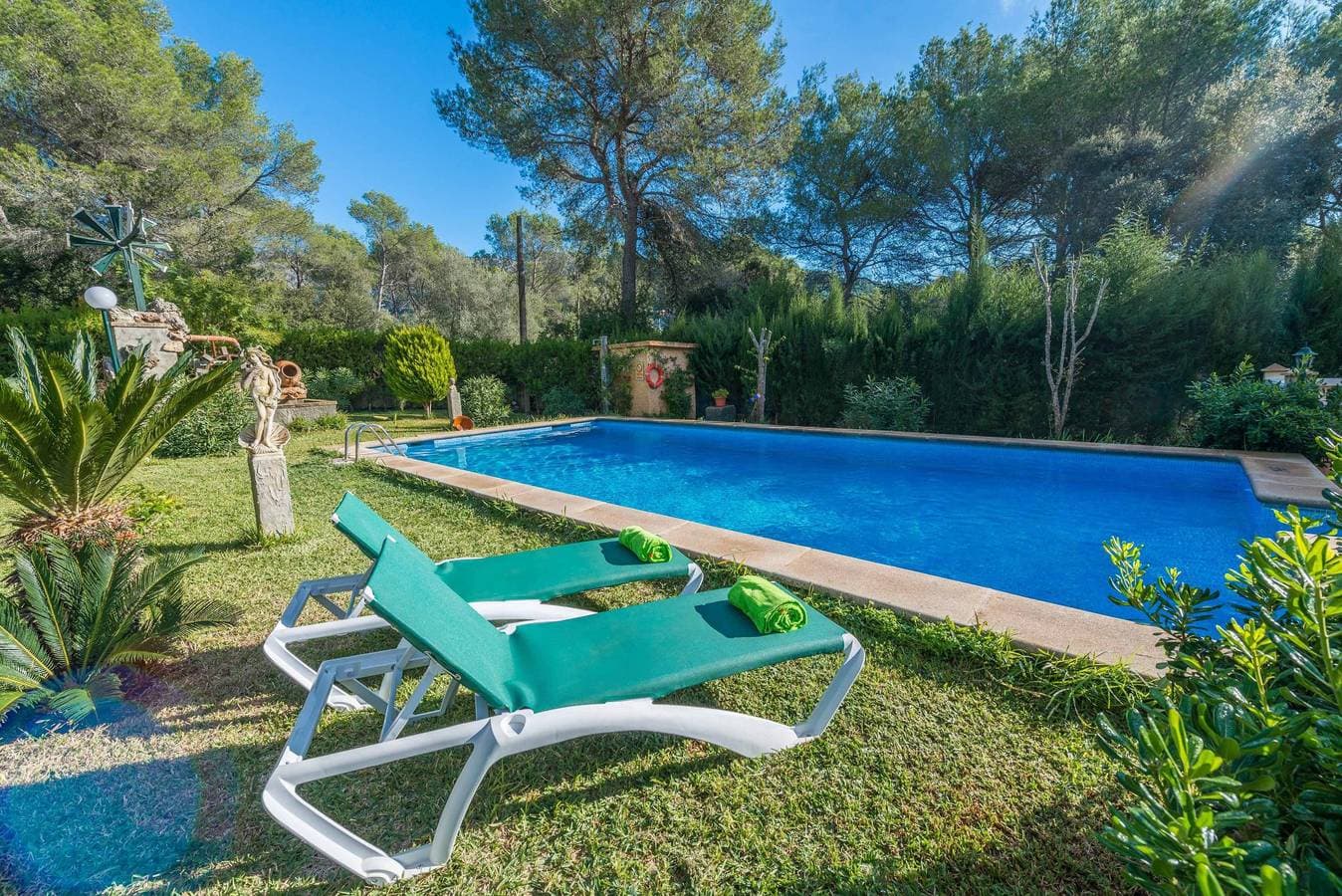 Foto 3 von 36: Els Pins - Ferienhaus mit privaten Pool in Crestatx . WiFi gratis