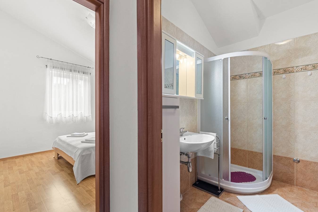 Foto 13 von 24: Ferienwohnung Noemi II in der Villa Valtrazza mit gemeinsamem Pool