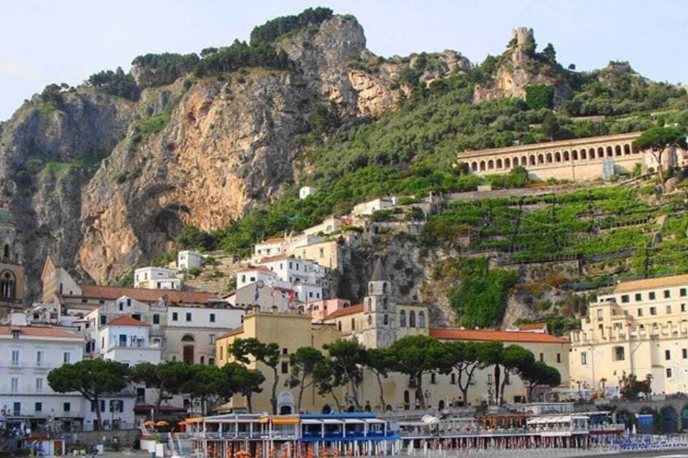 Foto 12 von 21: Panorama-Ferienhaus in Amalfi in antiker Villa mit herrlichem Blick, privater Terrasse