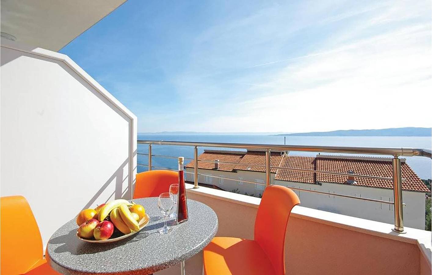Foto 3 von 23: Gemütliche Ferienwohnung mit Meerblick, Pool, Parkplatz und Terrasse – 800 m vom Strand entfernt
