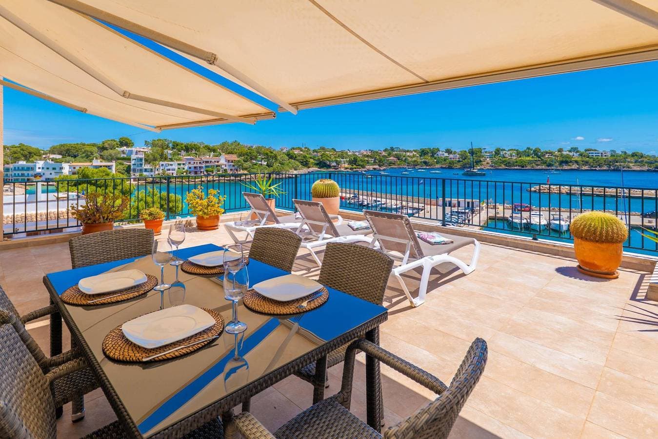 Foto 5 von 34: Es Port (Portopetro) - Gemütliches Apartment mit Meerblick und kostenlosem WLAN