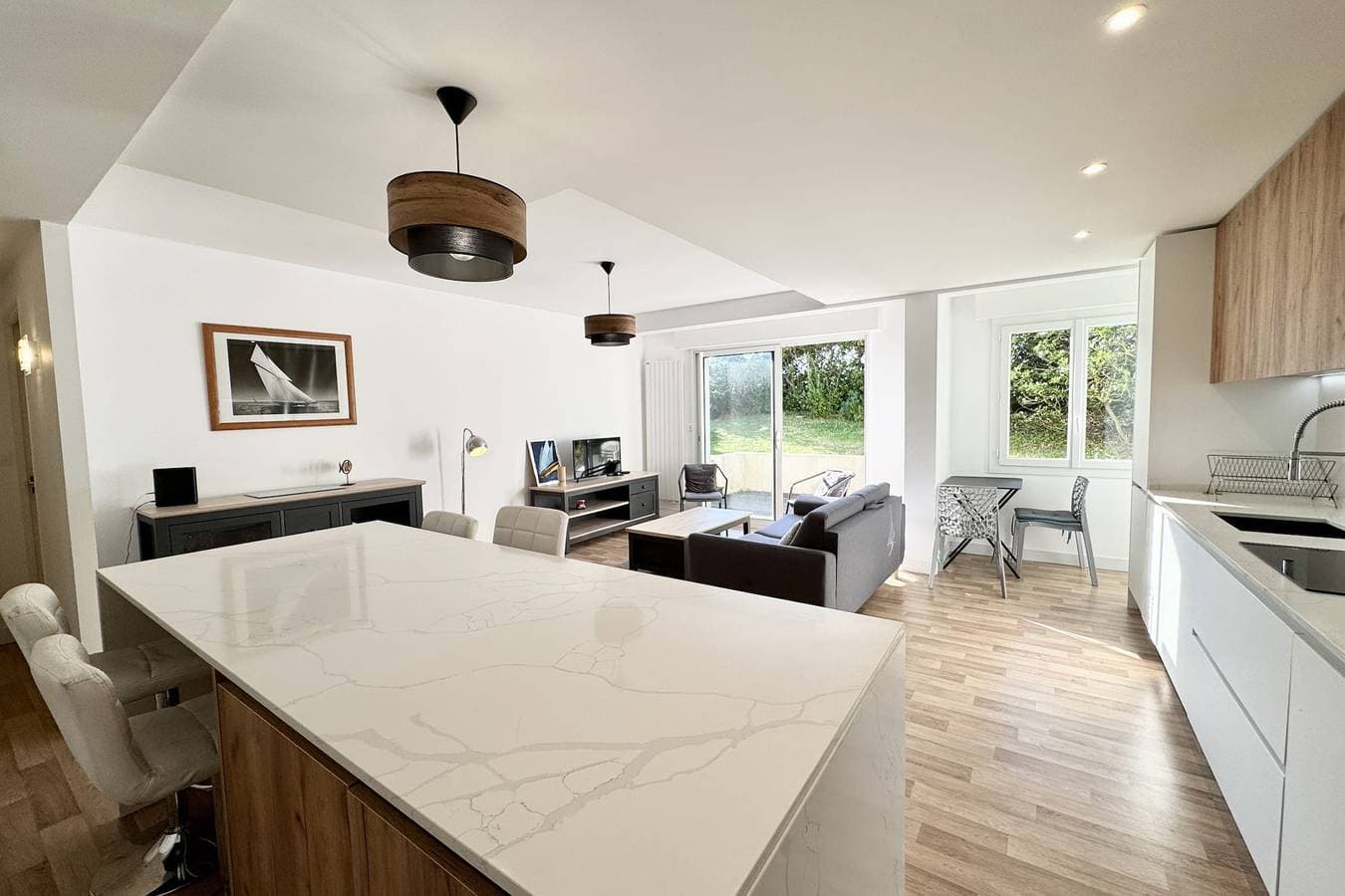 Foto 8 von 34: Ferienwohnung für 4 Personen mit Garten