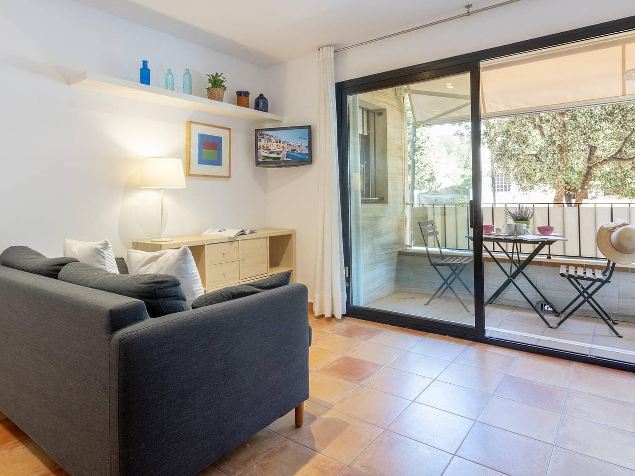 Foto 3 von 21: Geräumige Wohnung in Strandnähe mit Terrasse, Parkplatz und WLAN – Calella de Palafrugell