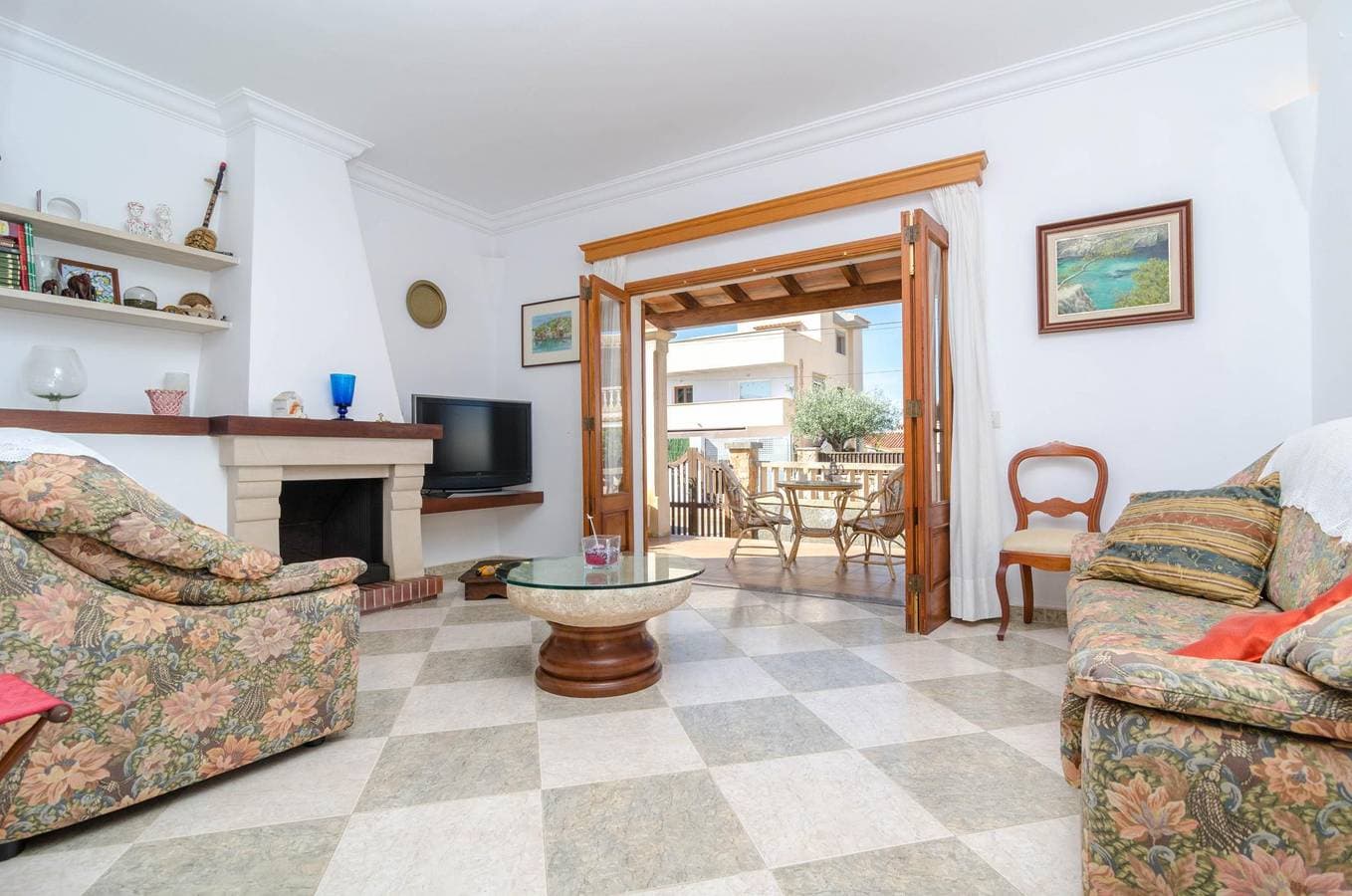 Foto 9 von 21: Es Port  - Ferienhaus mit Privatgarten in Portocolom. WiFi gratis