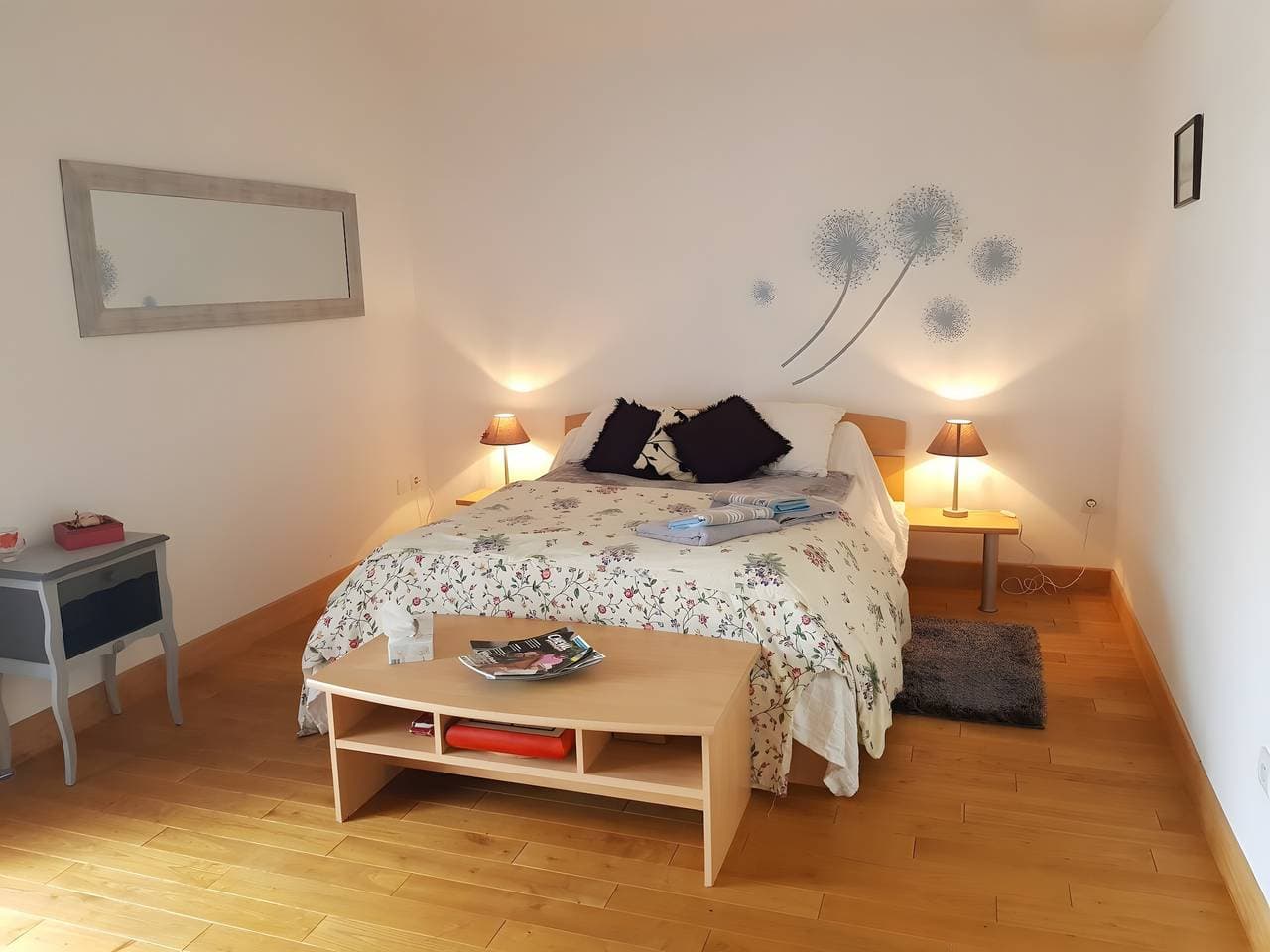 Foto 4 von 11: Apartment 'Au P'tit Venton – Ökologisch' mit privater Terrasse, Garten und WLAN