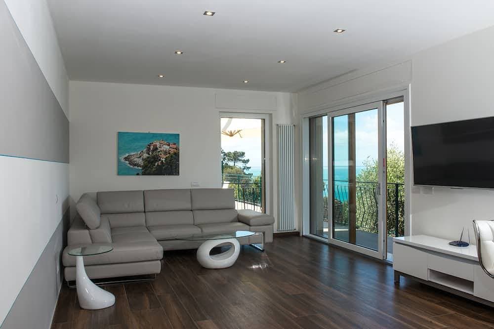 Foto 8 von 25: \"Alloggio Fiascherino\" mit 50m2 Terasse und fantastischem Meerblick