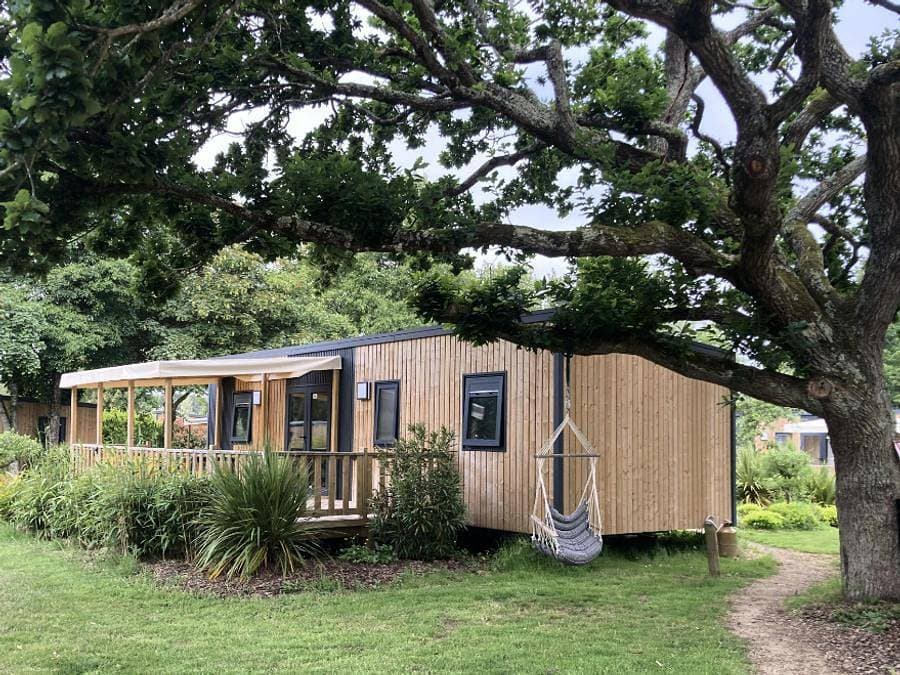 Camping Le Domaine de Mesqueau - Mobilheim 4 personen - Simply – 2 Schlafzimmer, 4 Personen 1
