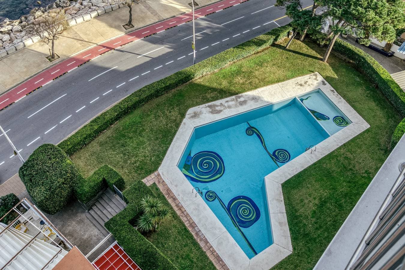 Foto 3 von 34: Ferienwohnung 'Marinada' mit Meerblick, Gemeinschaftspool und WLAN