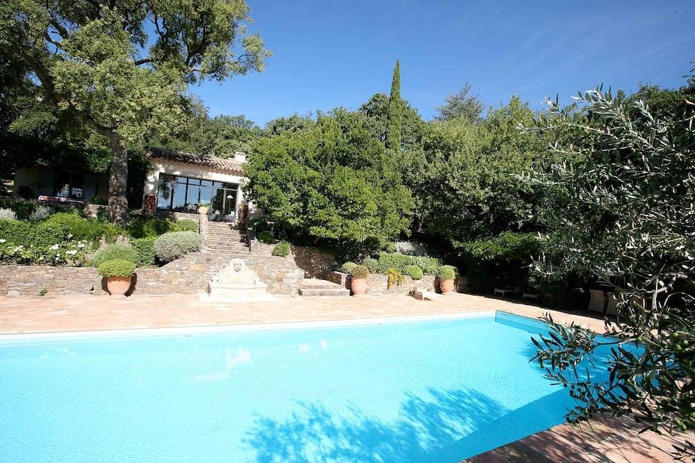 Exquisites Mini Estate, Villa und Gästehaus, Tennis, Pool, Gärten, Weinberg 1