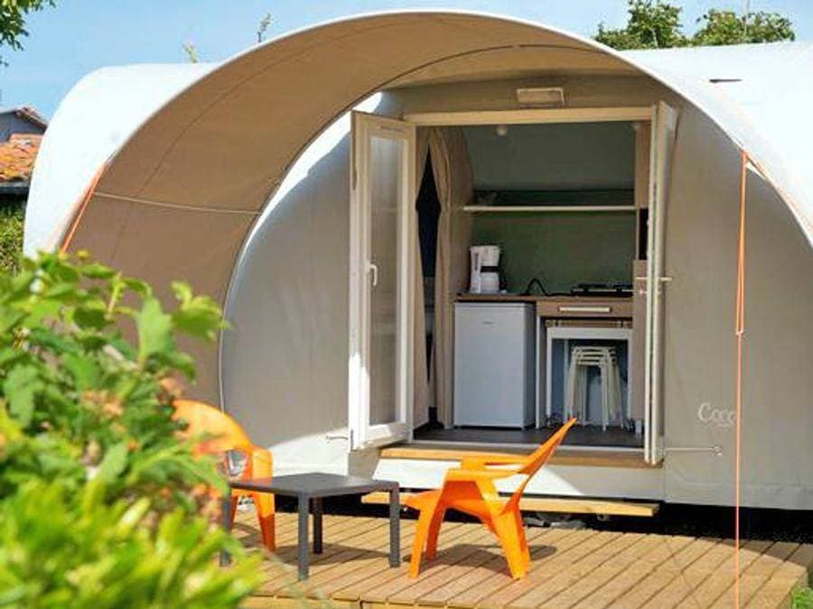Foto 1 von 35: Domaine du Château-Epinal - Unterkunft 2 personen - Mini coco Zelt G