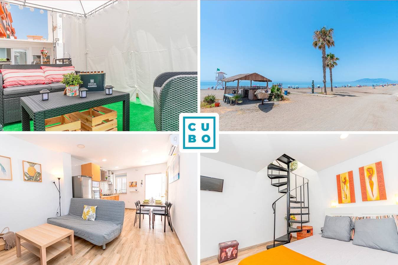 Cubo's Beachside Calasa Apartment & Terrace 1