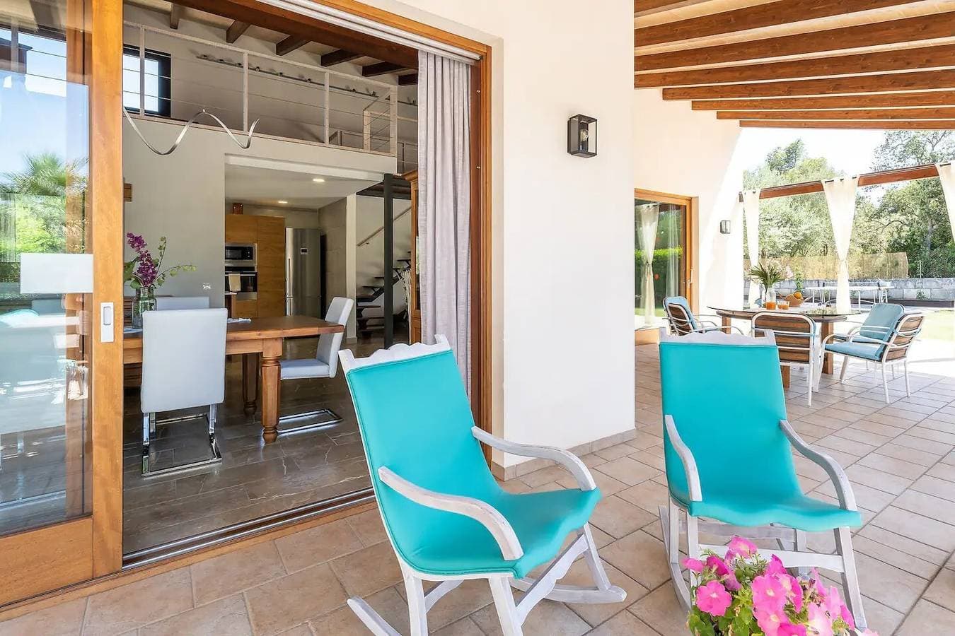 Foto 12 von 25: Villa 'S'Alzinar' mit Bergblick, WLAN und Klimaanlage
