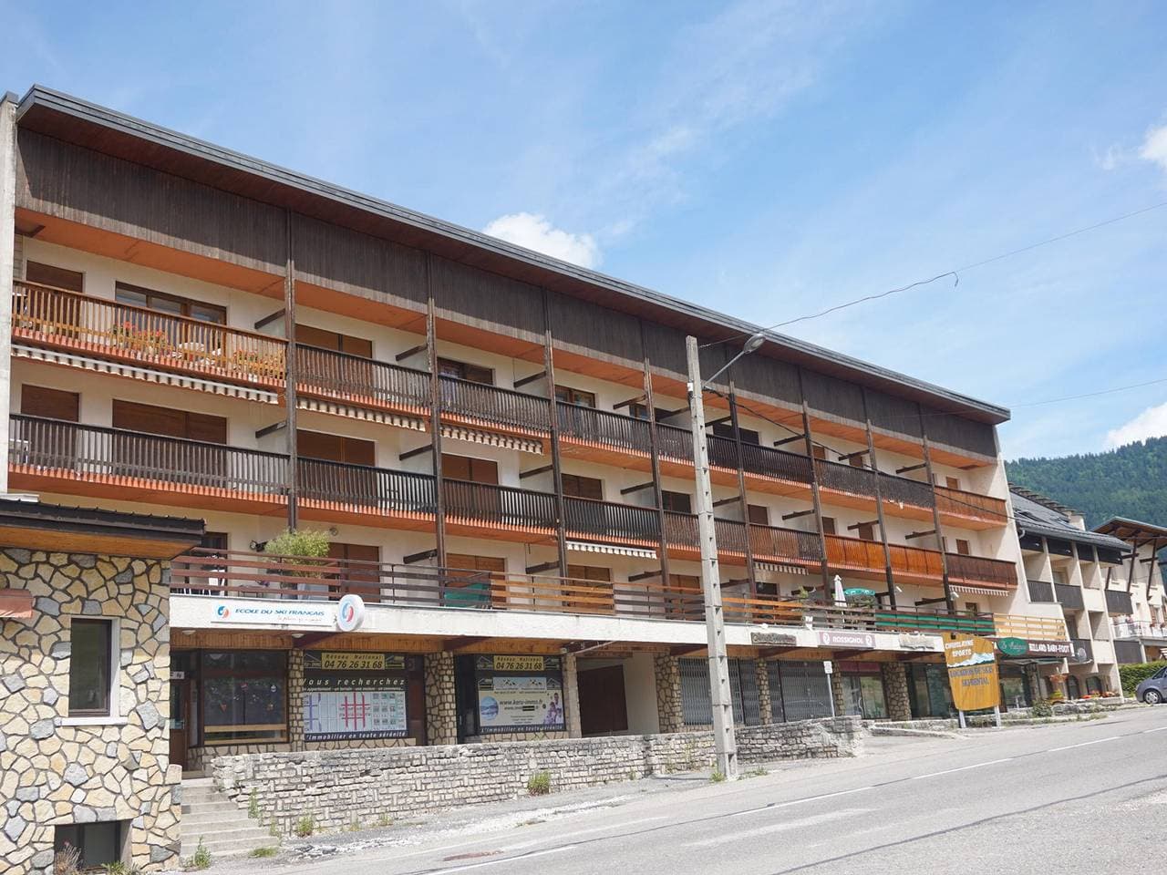 Foto 12 von 12: Renovierte Wohnung im Herzen des Vercors in Autrans, bis zu 5 Pers, sonnige Terrasse