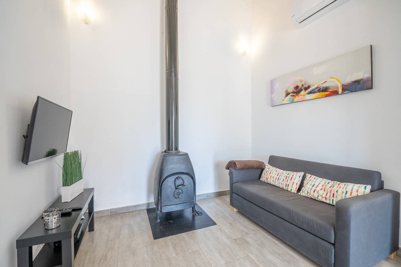 Foto 7 von 24: Ferienhaus Ses Oliveres mit Bergblick, WLAN, Klimaanlage, Terrassen und Garten