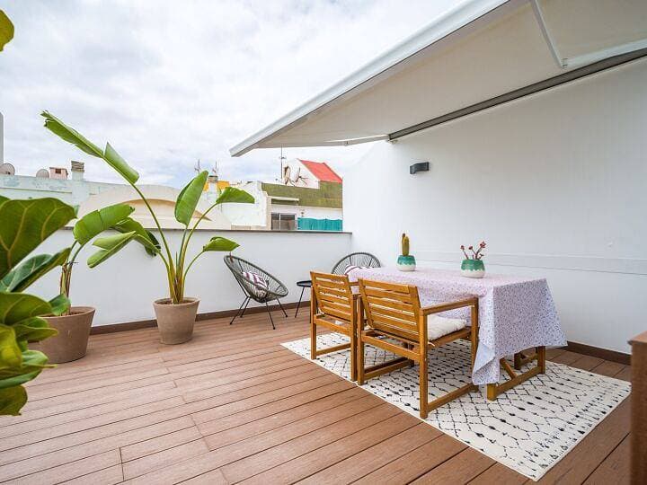 Foto 3 von 21: Ferienwohnung für 2 Personen mit Terrasse