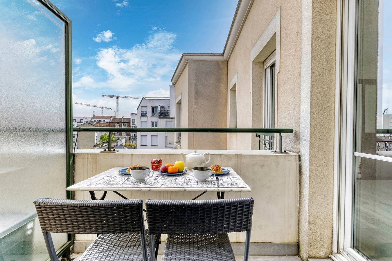 Foto 12 von 14: Ferienwohnung für 4 Personen mit Balkon