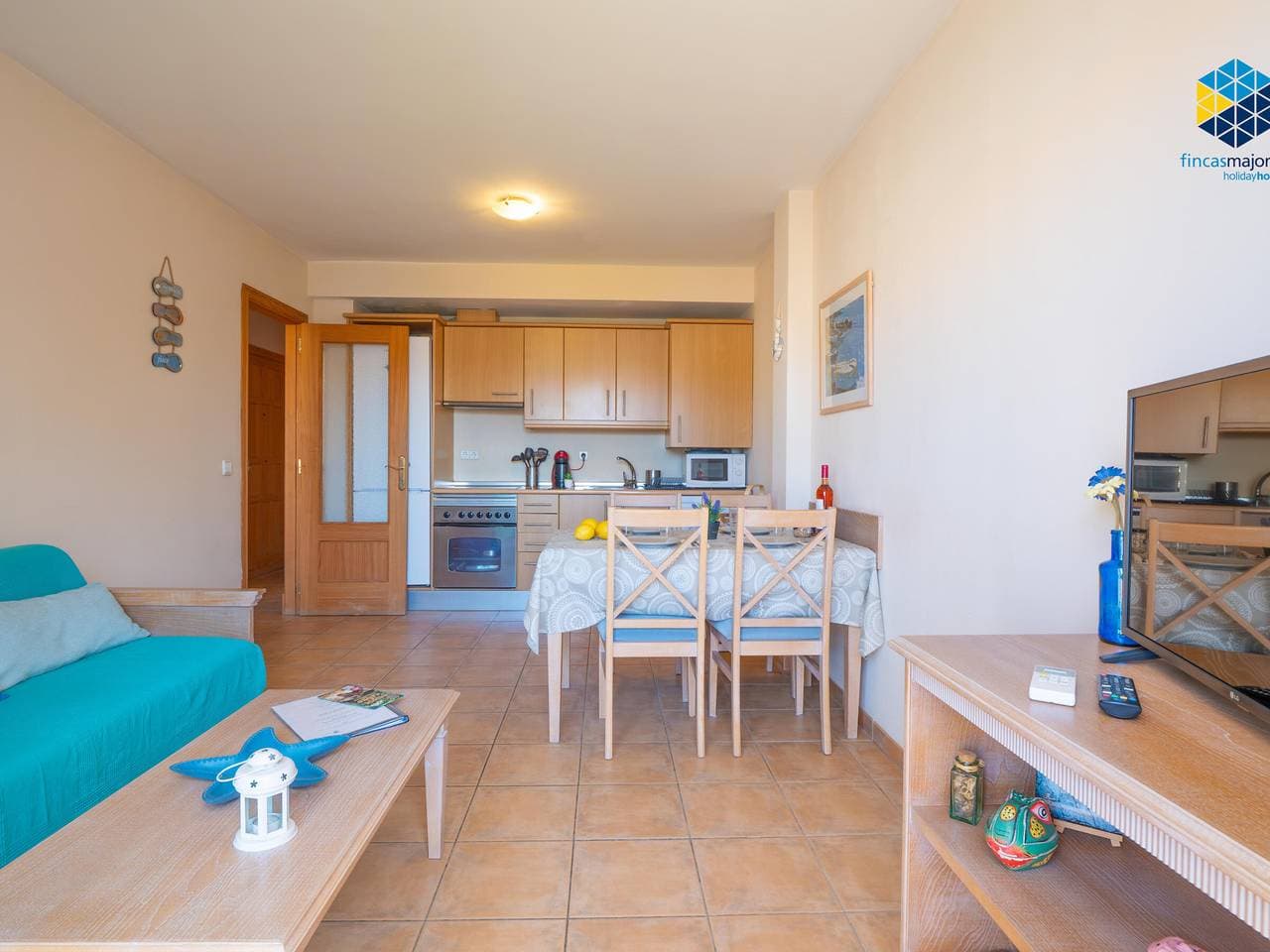 Foto 5 von 30: Charmante Ferienwohnung für 2 Personen, 50m vom Hafen in Colònia de Sant Jordi