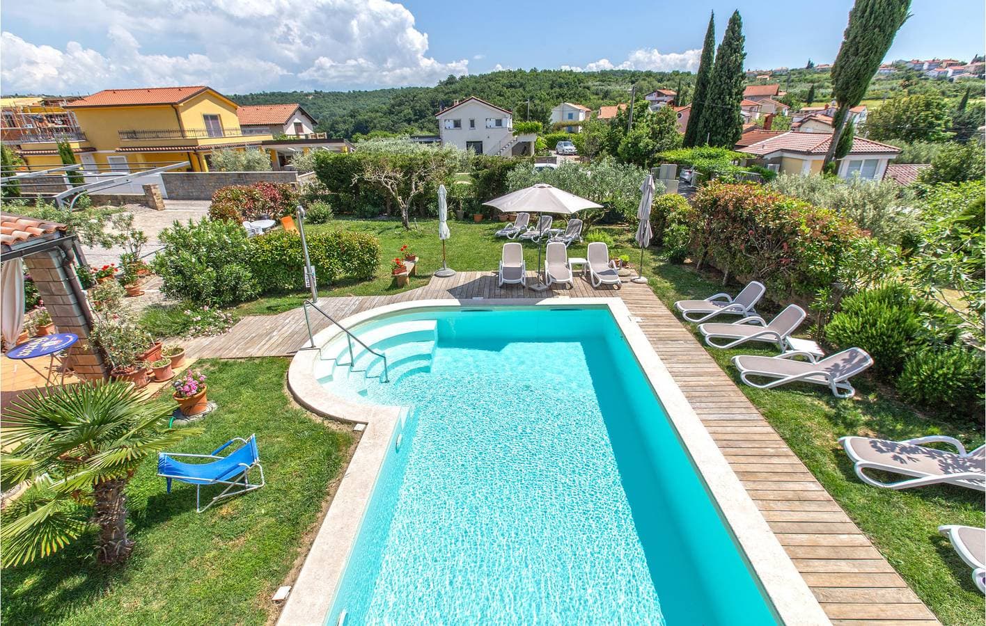 Foto 11 von 17: Ferienwohnung für 4 Personen mit Pool